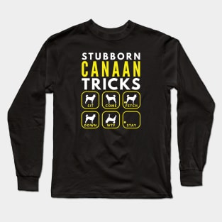 Stubborn Canaan Tricks - Dog Training Long Sleeve T-Shirt